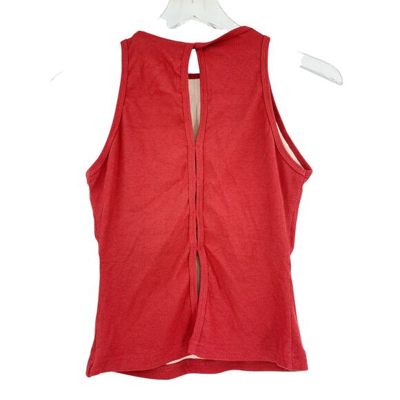 OGL Top Size S NEW Plantive Crewneck Cut-out Bandless Brami Tank Orange - Picture 8 of 12